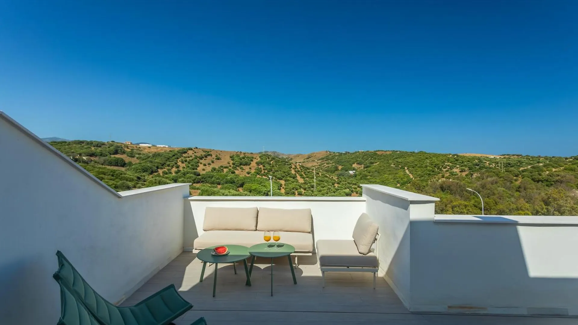 Апартаменты Gran Terraza Con Vistas, Piscina & Wifi - Aparcamiento Privado Тарифа 0*,  Испания